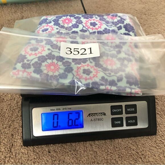 Lululemon Wunder Under Crop Size 4 Twiggy Printed Power Purple Aquamarine - Picture 10 of 10